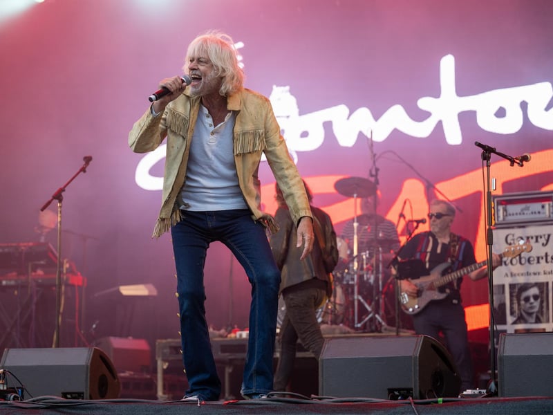 The Boomtown Rats on stage at Let’s Rock Northampton at Delapré Park on Saturday, June 15, 2024. Photo by David Jackson.