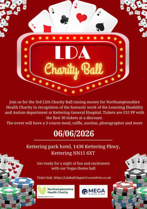 Charity Ball advertisement Poster