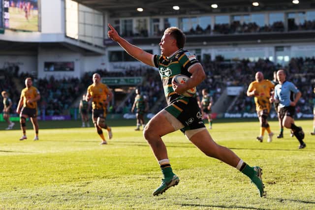 Tom Litchfield scored a crucial late try for Saints (photo by David Rogers/Getty Images)