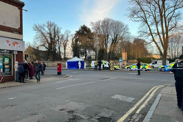 Forensics are at the scene in Kingsthorpe.