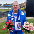 AFC Rushden & Diamonds' Supporters Liaison Officer Tim Sams has been named as the Pitching In Volunteer of the Month