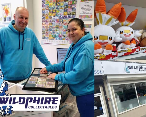 Wildphire Collectables opened its doors in September