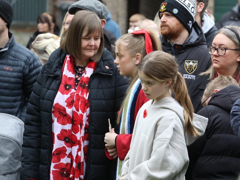 Corby Remembrance Sunday service :