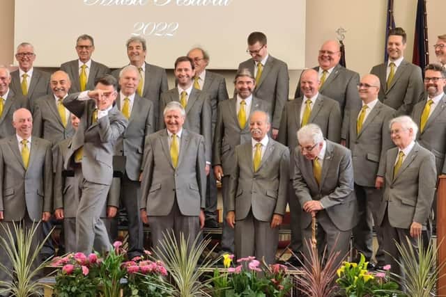 Categories included male, female and mixed-voice choirs