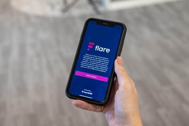The new Flare Report app has been launched in Northamptonshire to allow women and girls to report inappropriate behaviour