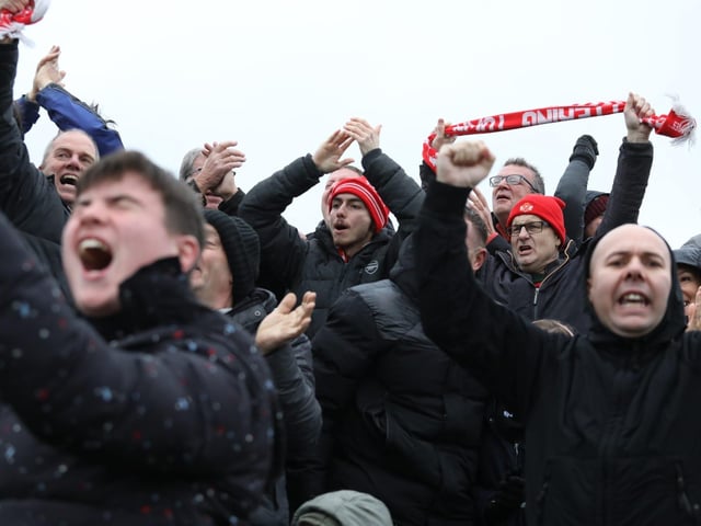 Kettering Town FC's second round FA Cup tie