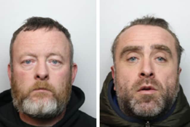 Brian Clark (left) and Daniel Wraight (right). Image: NW / Metropolitan Police
