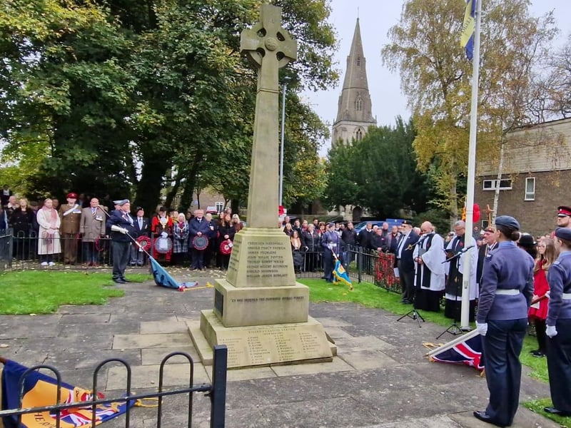 Corby Remembrance Sunday service :