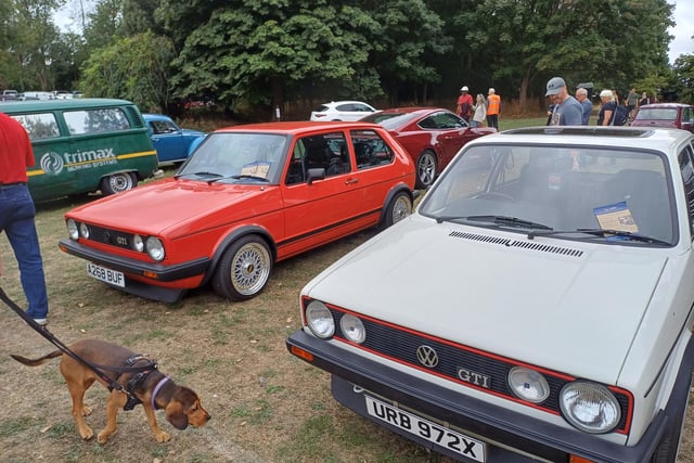 Rushden Car Rally Picture special: All the best bits as classic cars line Rushden's Hall Park