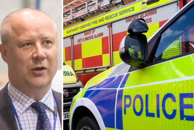 Commissioner Stephen Mold has shelved plans for a workshop in Earls Barton to maintain Northamptonshire's police and fire fleet after costs skyrocketed