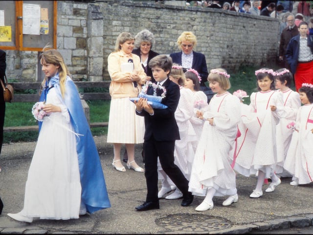 Geddington School 1986