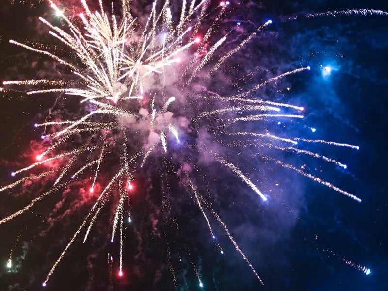 There are already plenty of firework display events in the county's calendar, with more to come.