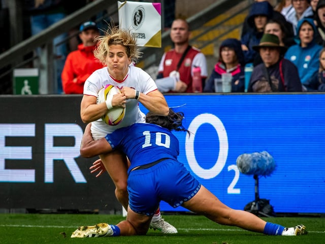 There was plenty of physicality on show