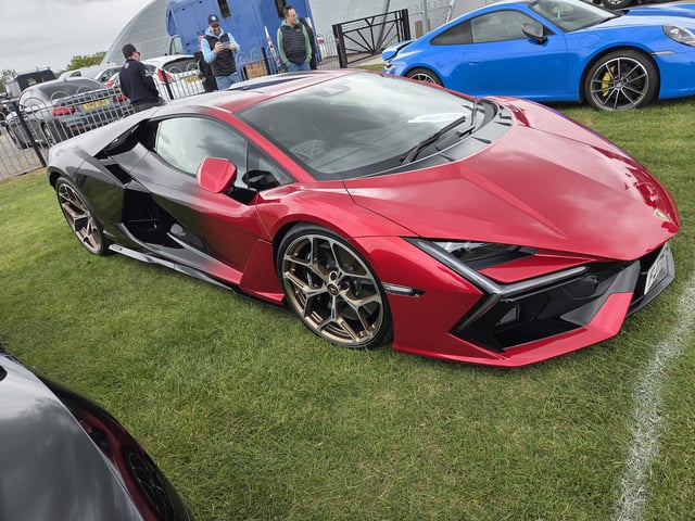 This Lamborghini wouldn't be out of place in an art gallery