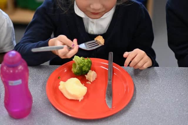 In Northamptonshire, 15 percent of all pupils were on free school meals by 2021, compared to 11 percent in 2017.