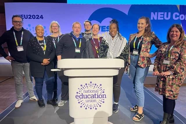 Northamptonshire NEU members at the union's annual conference this month. Image: Submitted