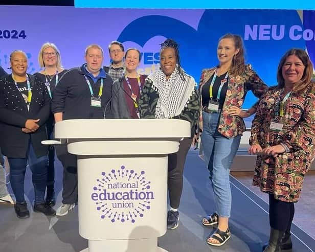 Northamptonshire NEU members at the union's annual conference this month. Image: Submitted
