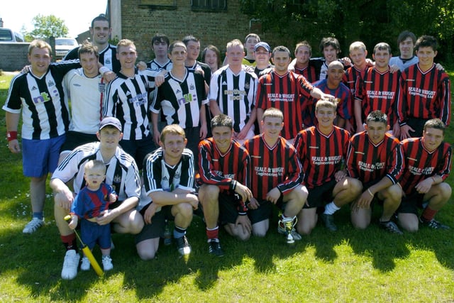 Corby White Hart Pub charity footy match June 2006