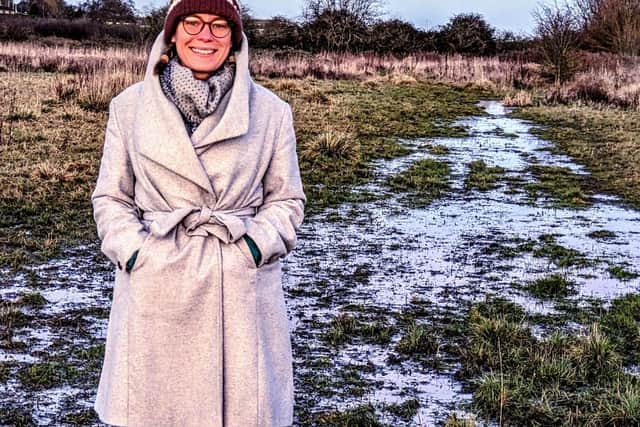 Hannah's stomping ground is the Nene Wetlands.