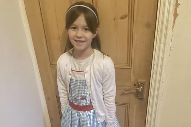 Abigail from Kettering as Dorothy from the Wizard of Oz