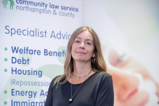 Sarah Hayle, CEO of Community Law Service