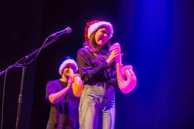 Pupils took to the stage to showcase their musical talents