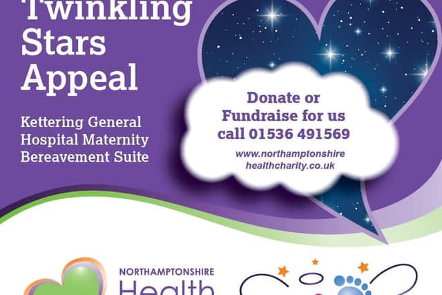 The Twinkling Stars Appeal was set up to support new maternity bereavement suite facilities at KGH.