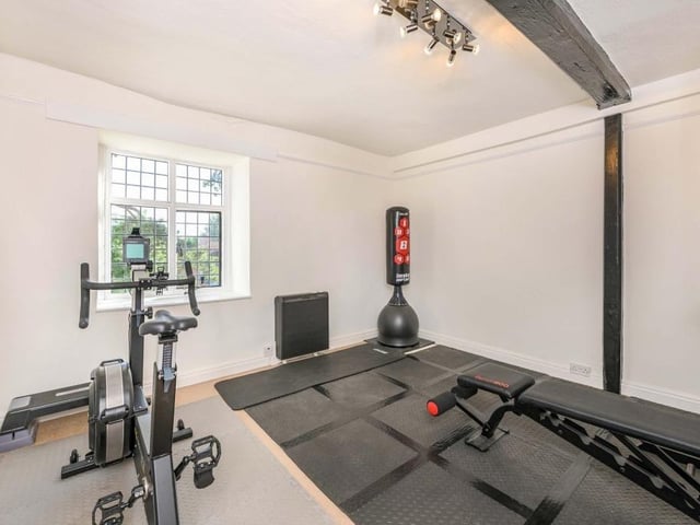 This traditional home is one of the most expensive on the market in the county right now.