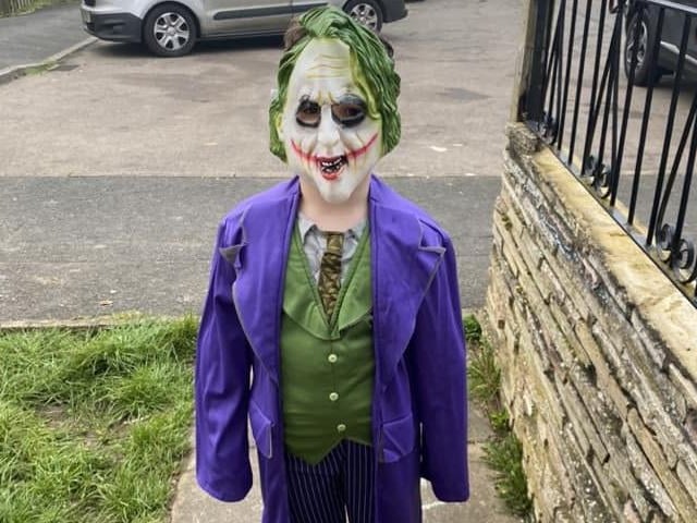 Adele Williams sent in this picture of The Joker