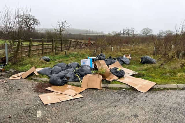 Flytipping has been a repeated problem in the area