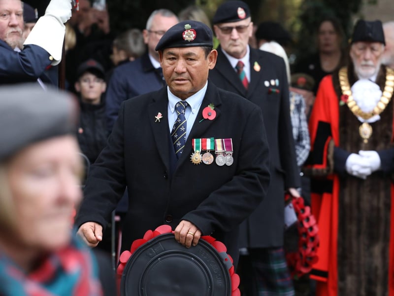Corby Remembrance Sunday service