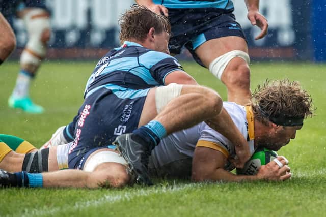 Angus Scott-Young scored against Bedford last Saturday (picture: Ketan Shah)