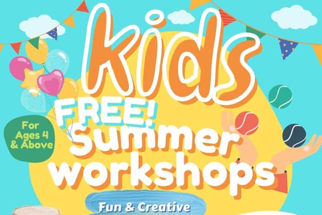 Rushden Town Council is hosting free creative workshops for kids this summer