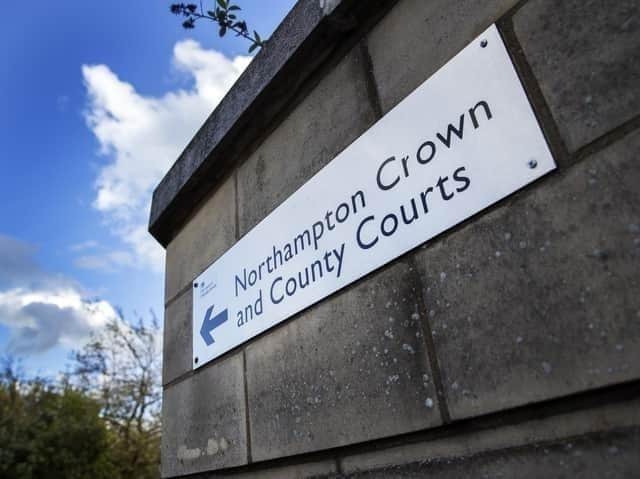 Callum Muttock was sentenced at Northampton Crown Court for an assault on his former girifriend