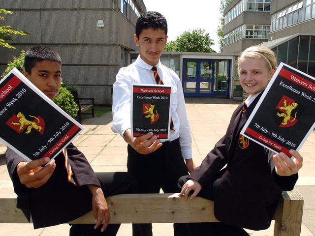 Kane D'Souza, 12, Devran Koc, 12, and Imogen Roberts, 11, May 2010