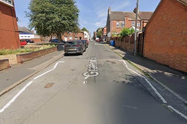 The incident happened in Grafton Street, Kettering
