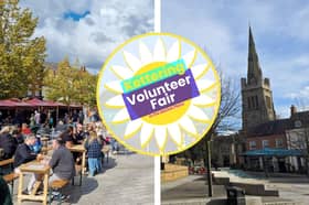Volunteer Fair Kettering in Market Place /Iconic Media Group