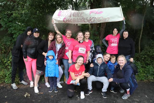 Race For Life Corby in August 2021