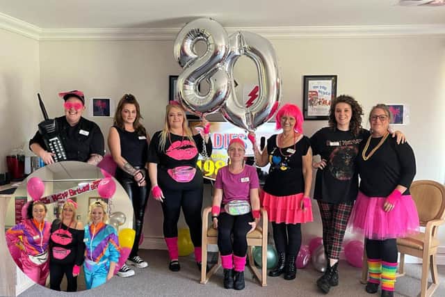 The 80s returned at Rushden Park nursing home