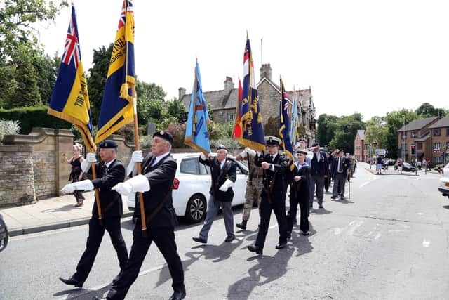 Armed Forces Day in 2018 saw the parade march through the town