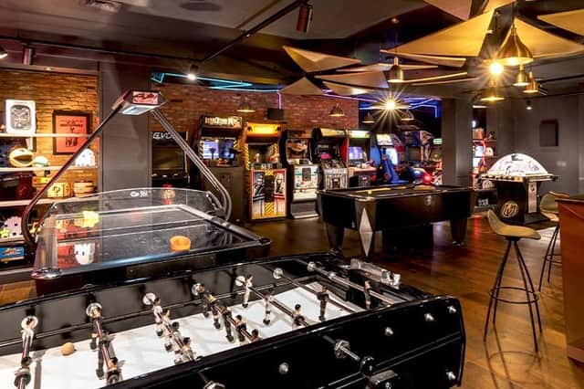 With arcade games, pinball machines and pool tables, John and Annabel’s epic games room is an entertainer’s dream.