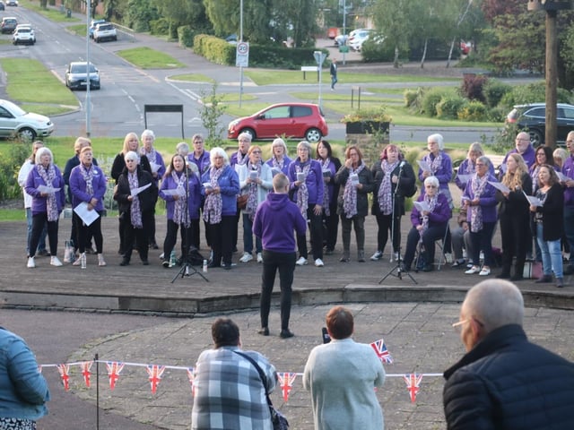 Corby D-Day Beacon Lighting 2024:Corby D-Day Beacon Lighting 2024
