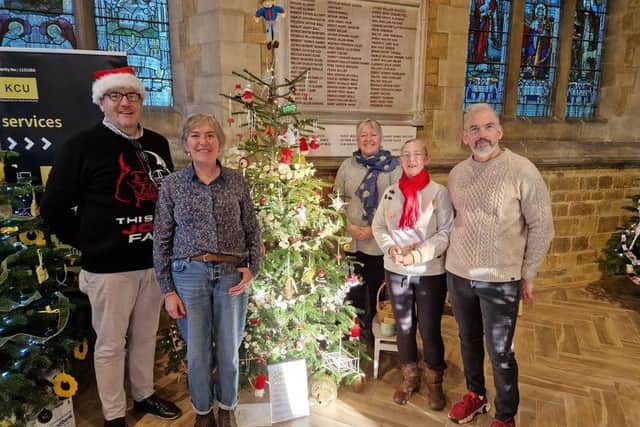 Winners of Kettering's town Christmas tree festival held at St Andrew's Church/National World
