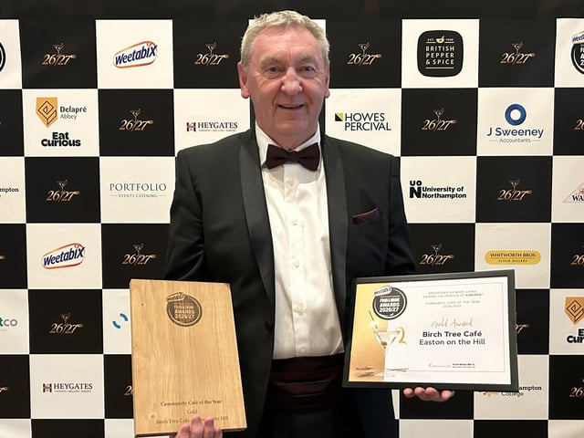The winner was Birch Tree Café in Easton on the Hill.