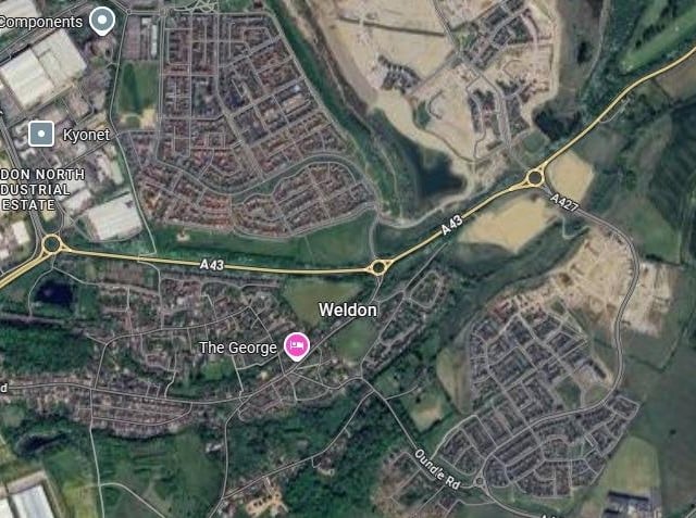 In at number two is Corby Village and Weldon with 223 sales.