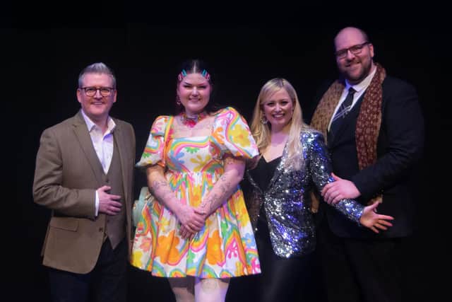 Judges Nigel Adair, Mae Stephens, Daisie-Belle Downer, Josh Daniel /Cransley Hospice