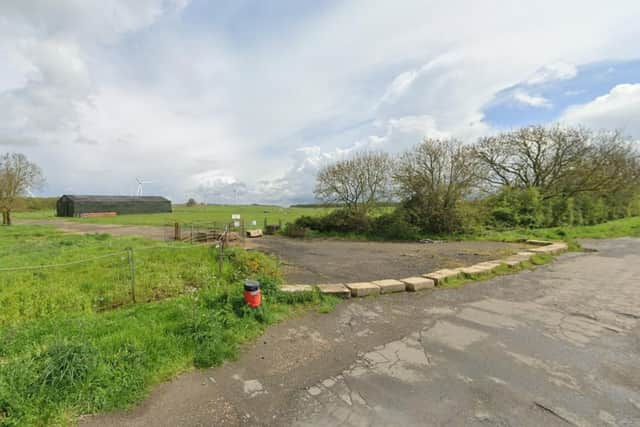 The new access route into the site was approved by NNC on November 22.
Credit: google streetview