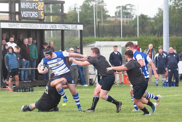 Kettering lost out in their match at Market Harborough