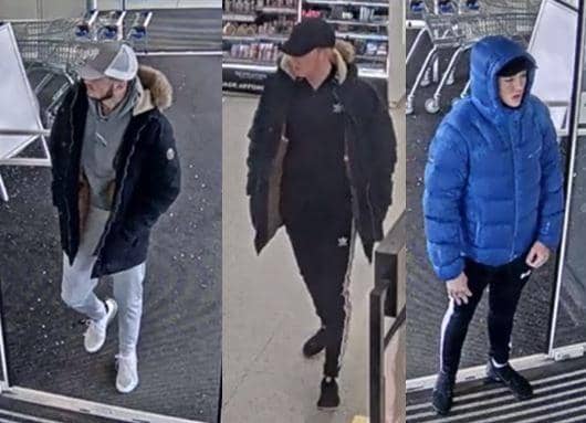 The people in the images, or anyone who recognises them, should call Northamptonshire Police on 101.