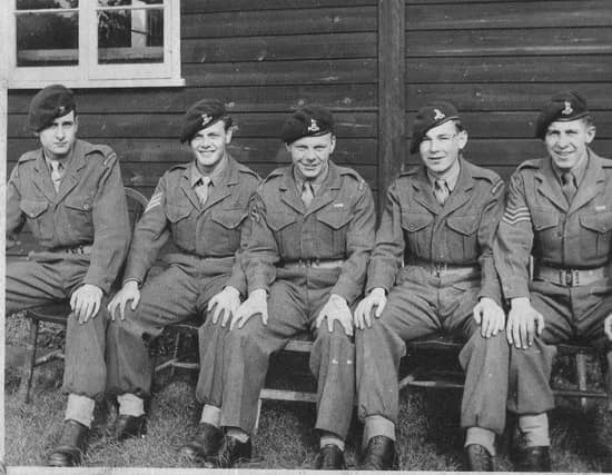 Sergeant Cooper and friends